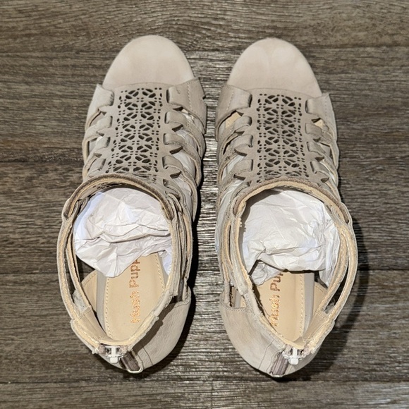 Hush Puppies Malia Baja Perf Heel Sandal - Picture 6 of 9